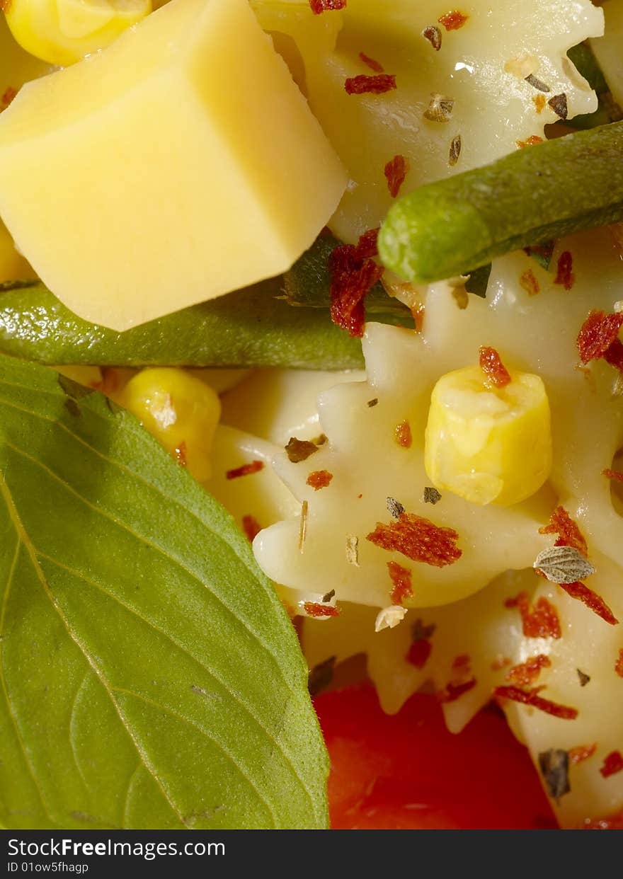 Italian Pasta With String Beans