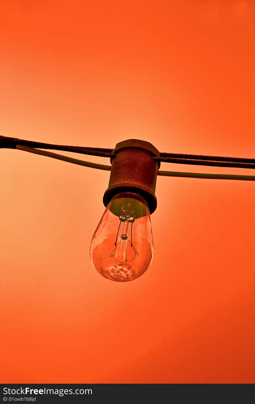 Photo of the light bulb - concept