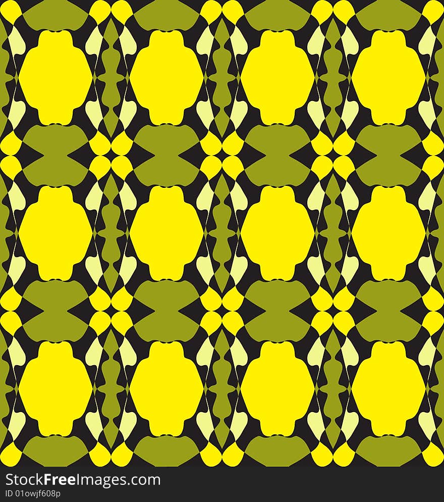 Abstract texture with yellow and green pattern. Abstract texture with yellow and green pattern