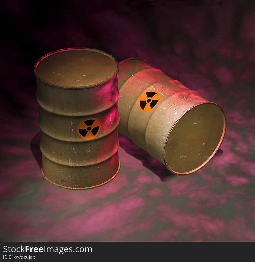 3d concept illustrations oil barrels. 3d concept illustrations oil barrels