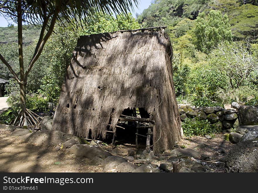 Polynesian Hut in Honolulu