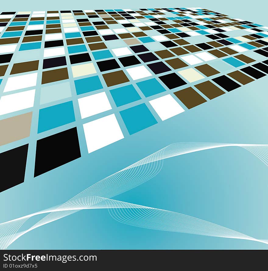 Abstract background clean illustration design