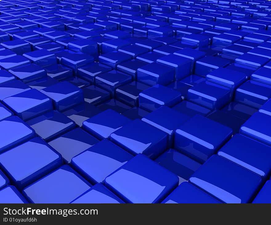 Background with blue boxes 3. Background with blue boxes 3