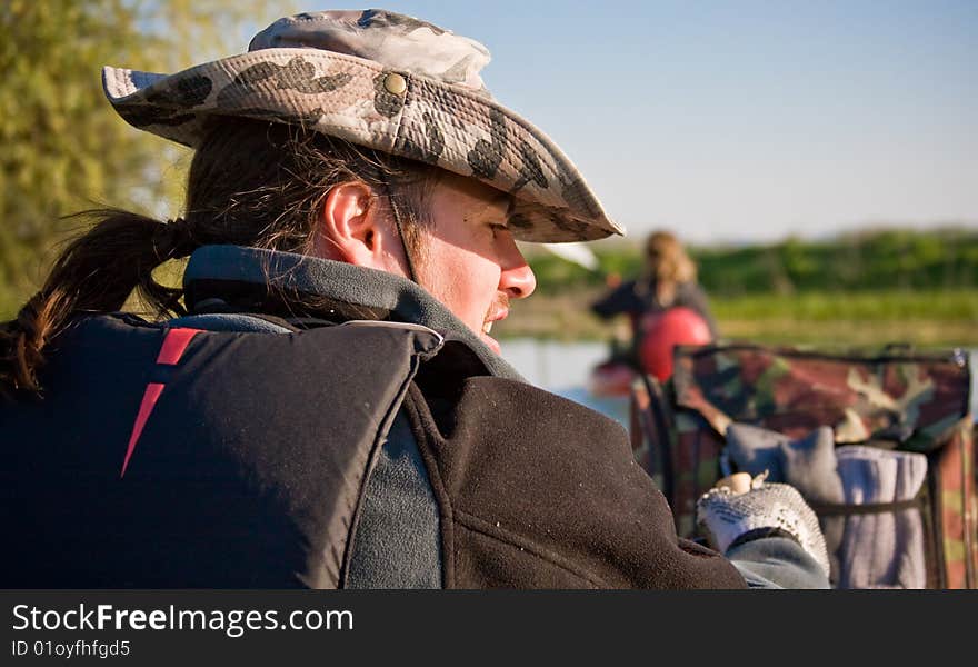 Tourist sailing