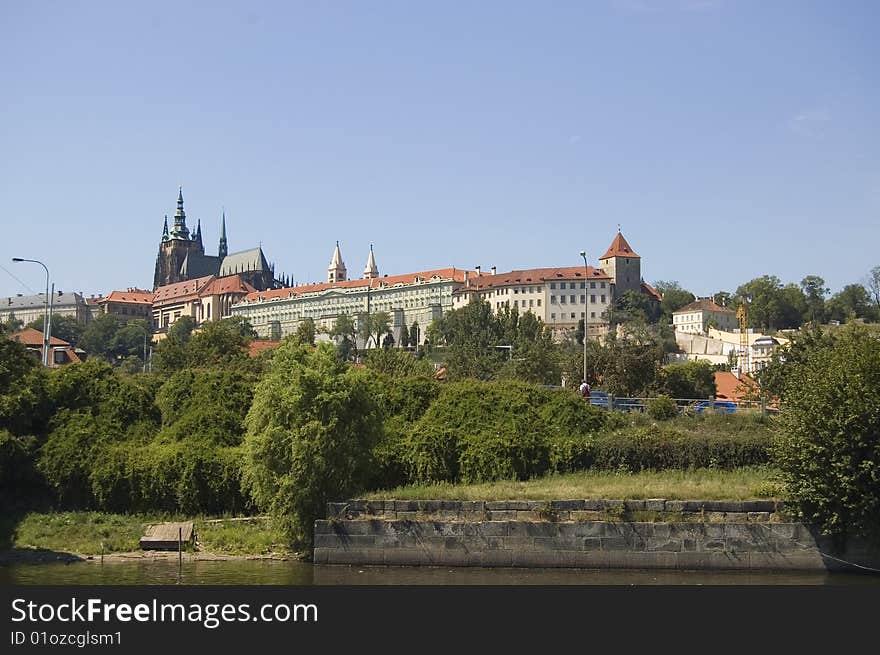 King's palace view from river