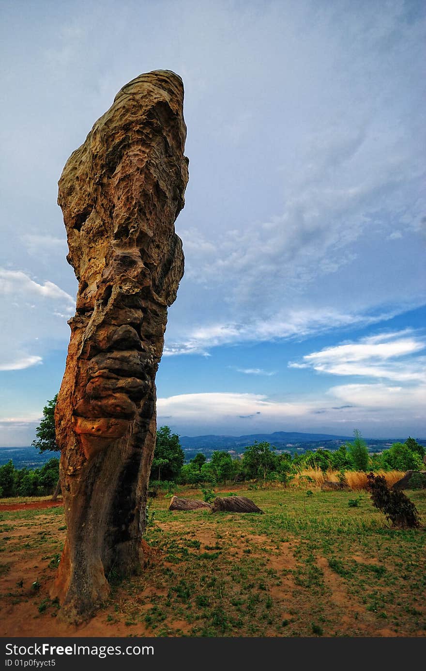 Standing stone