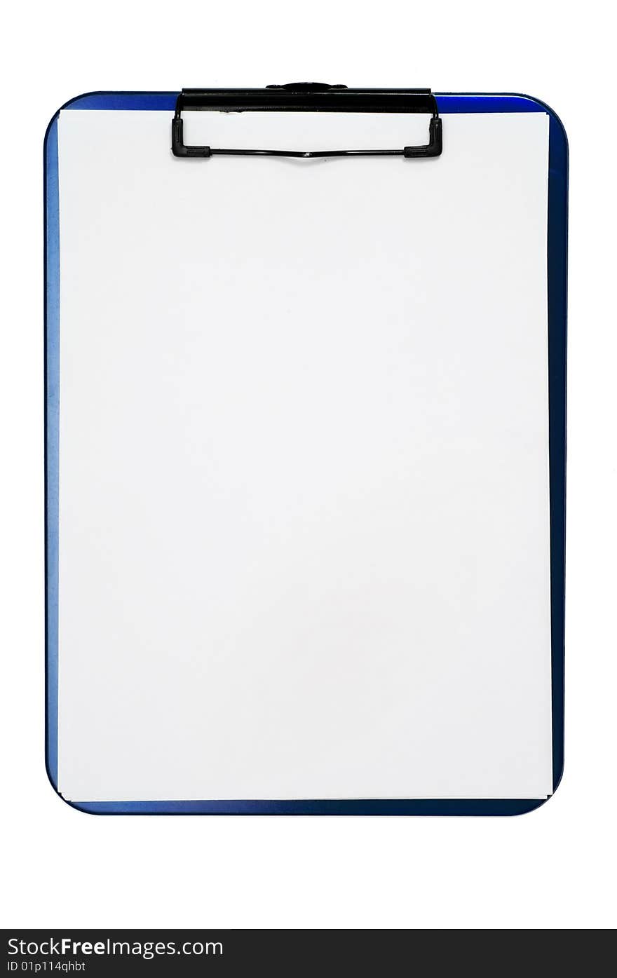 Clipboard isolated on a white background