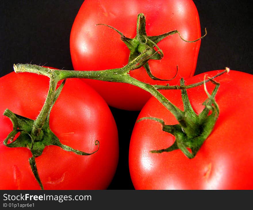 Tomatoes On The Vine