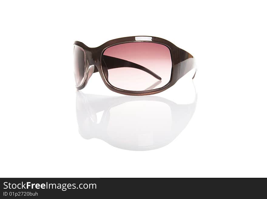 Sunglasses on white background isolated