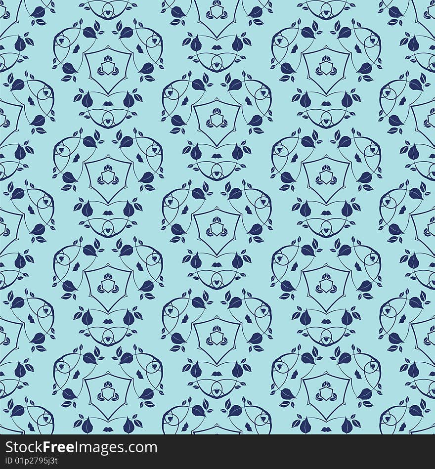 Victorian seamless background