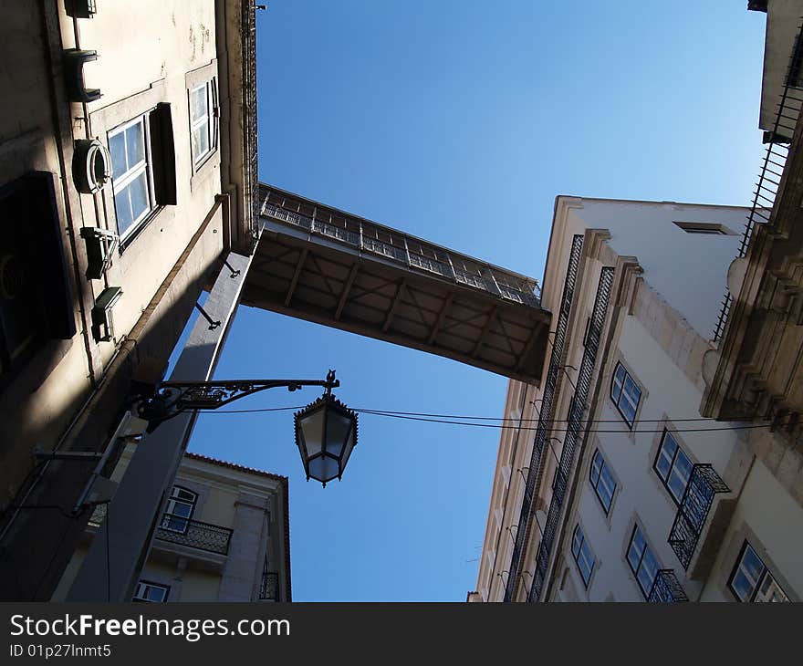 Very unusual architecture in the center of Lisbon.