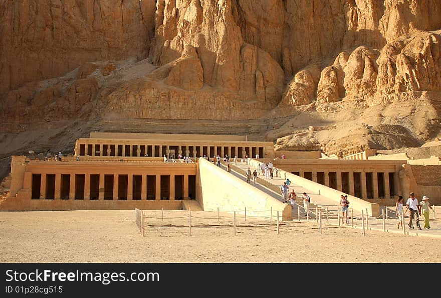 Hatshepsut s temple across a thousand years