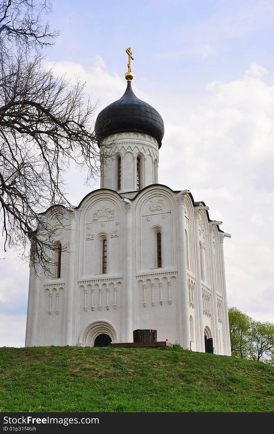 Church of the Intercession (Pokrov) on the river Nerl, Russia. Church of the Intercession (Pokrov) on the river Nerl, Russia.