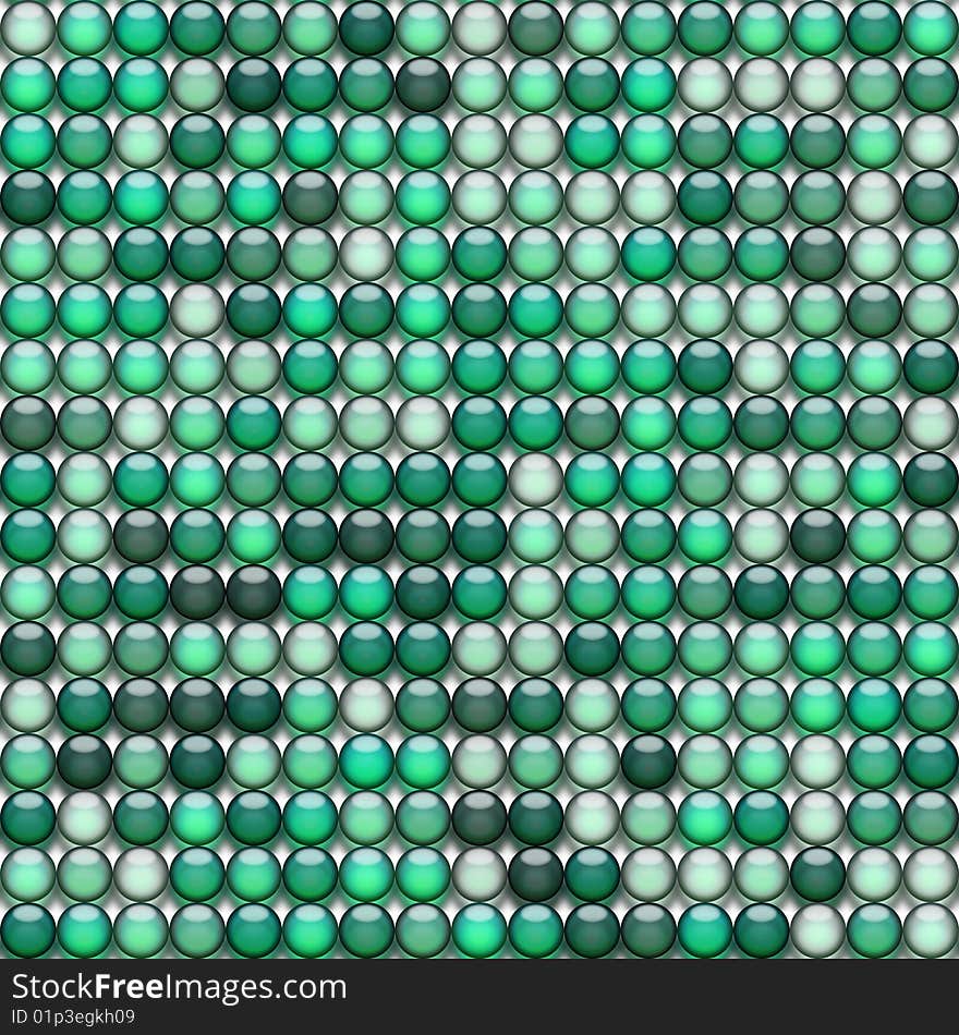 Green marbles background, tiles seamless as a pattern