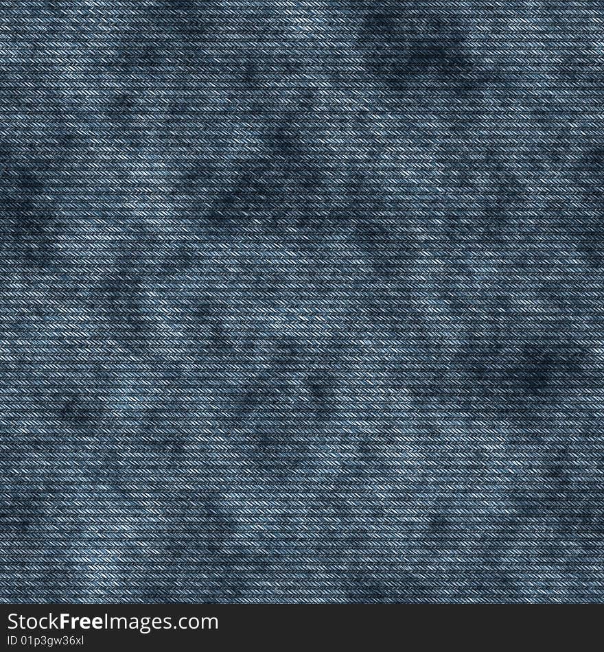 Grunge jeans background, tiles seamless as a pattern