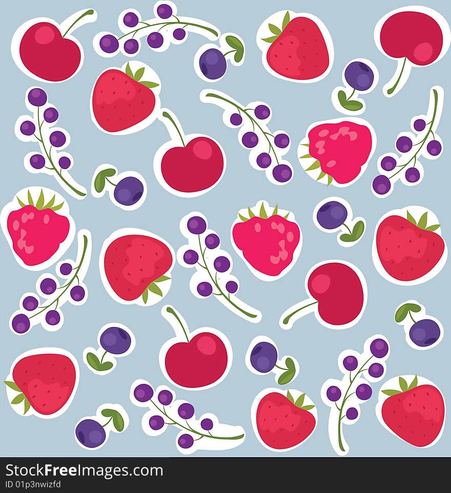 Berries Background