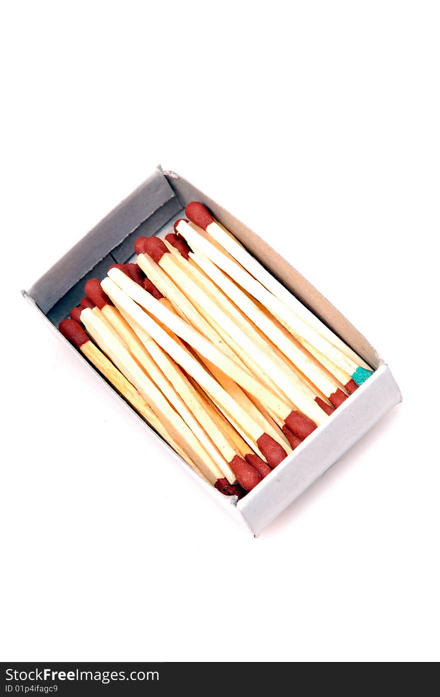 Matchsticks in match box