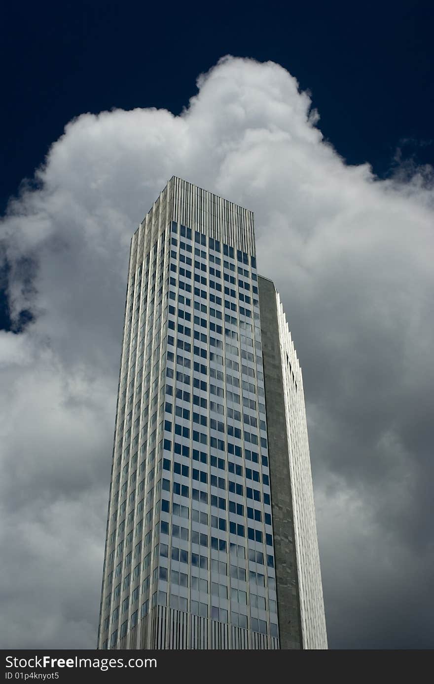 Scyscraper in Frankfurt Am Main, Germany