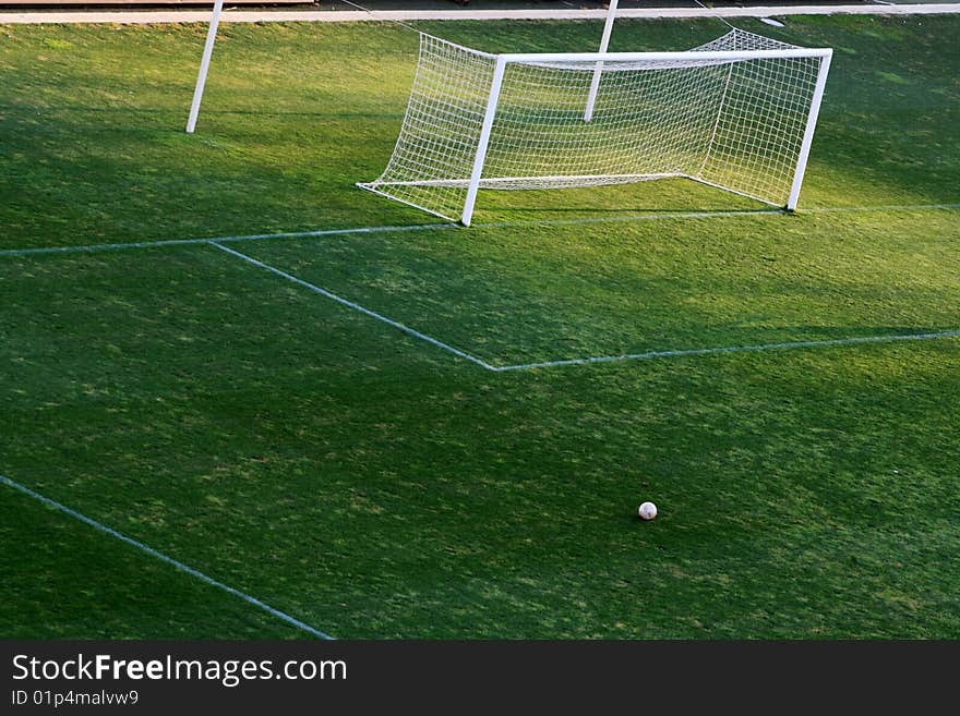 Empty Goal Post