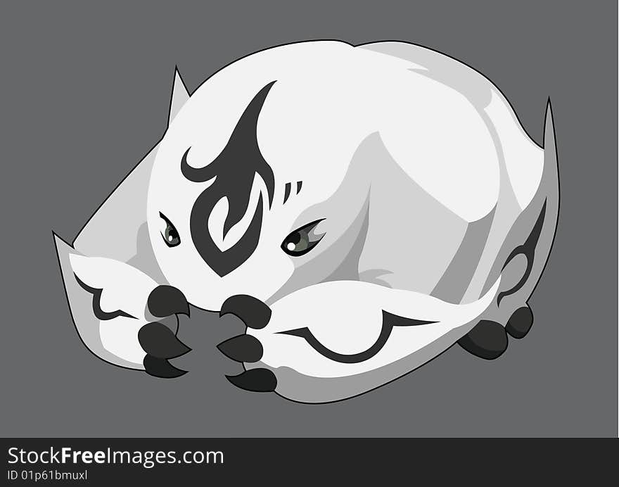 Vector illustration of a creature I designed. Vector illustration of a creature I designed.