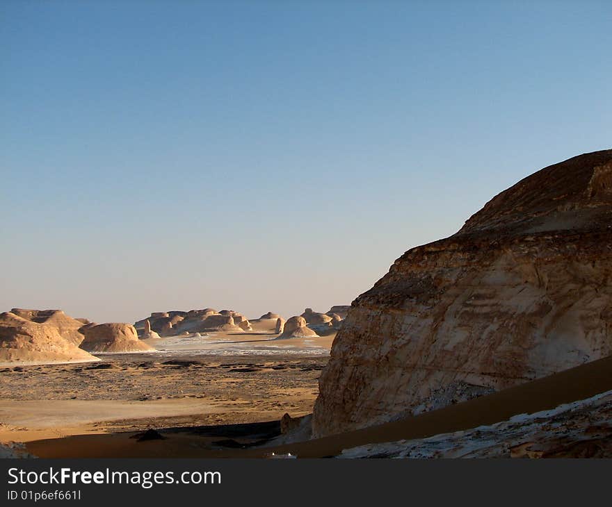 White Desert In Egypt