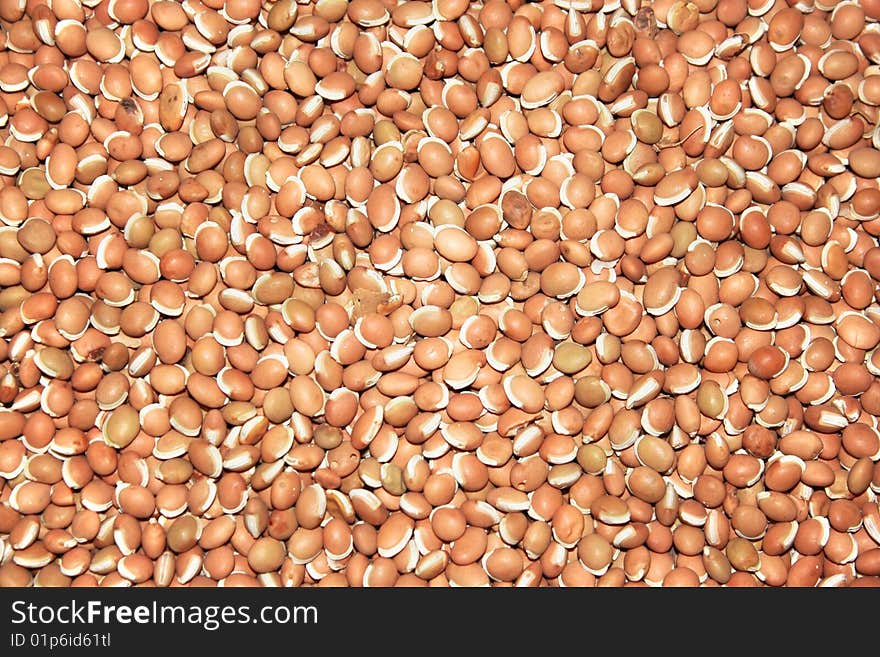 Food background from bean, textures