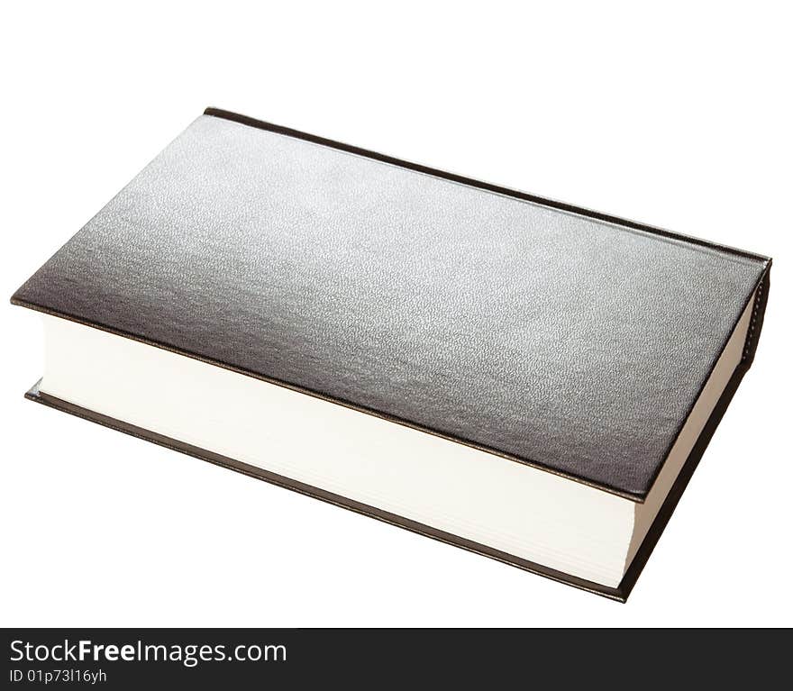 Book isolated on white background.