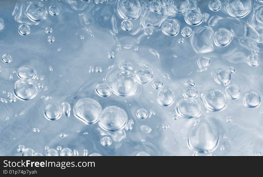 Abstract water background with drops