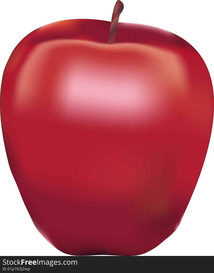 Red apple