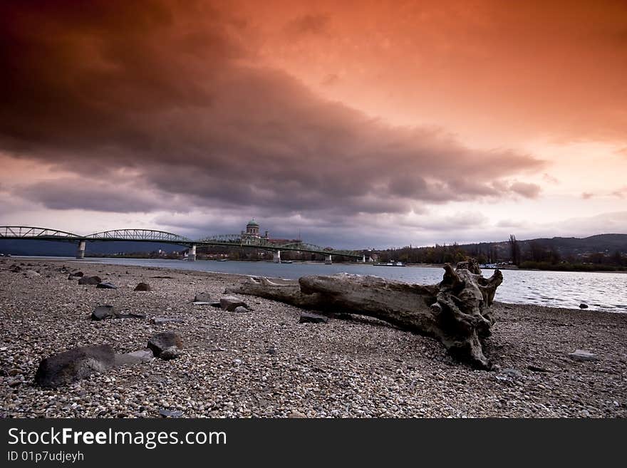 Sunset Danube