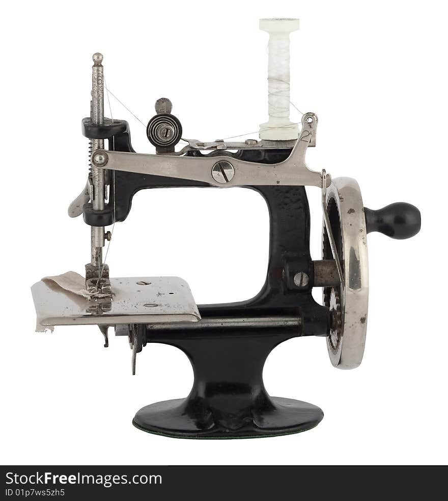 Old Historical Sewing Machine