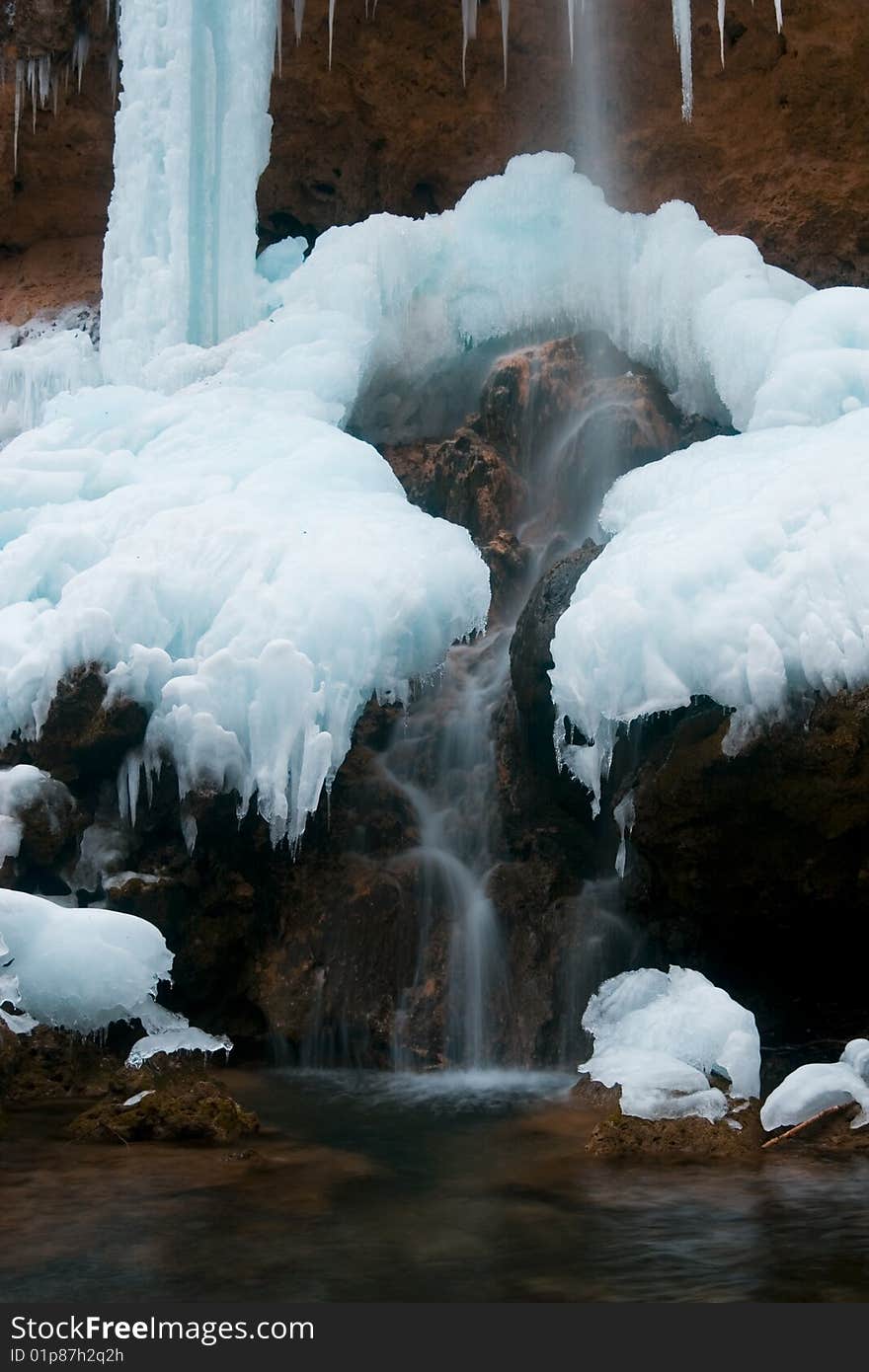 Frozen Waterfall