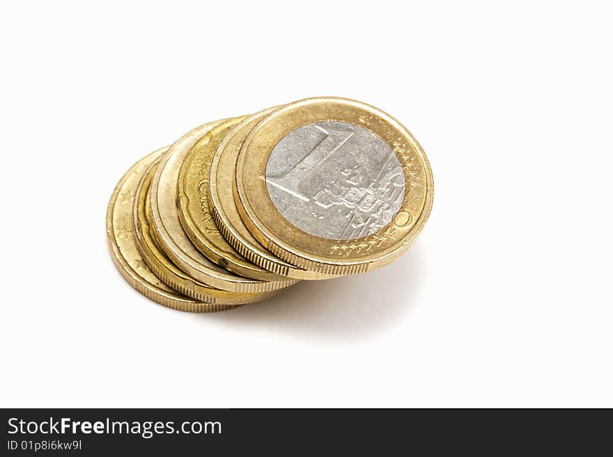 Euro coins