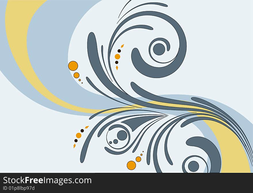 Abstract vector illustration for design. Abstract vector illustration for design.