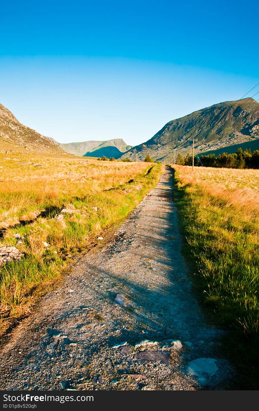 Path in the Mountains