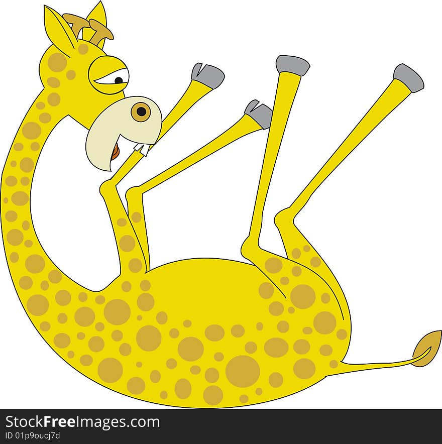 Giraffe Laughing