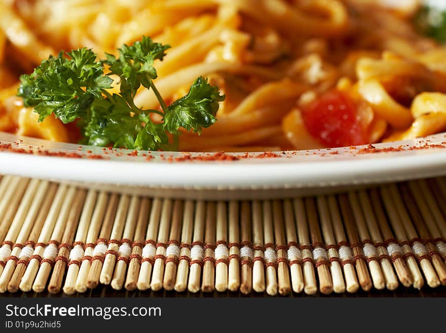 Plate Of Spaghetti