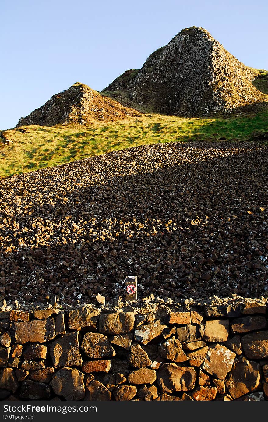 Giant`s Causeway, Aird`s Snout, Northern Ireland