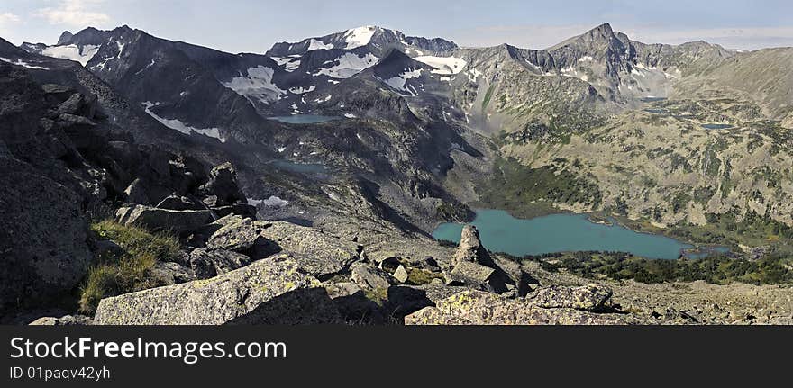 Edge Of Glacial Lakes.