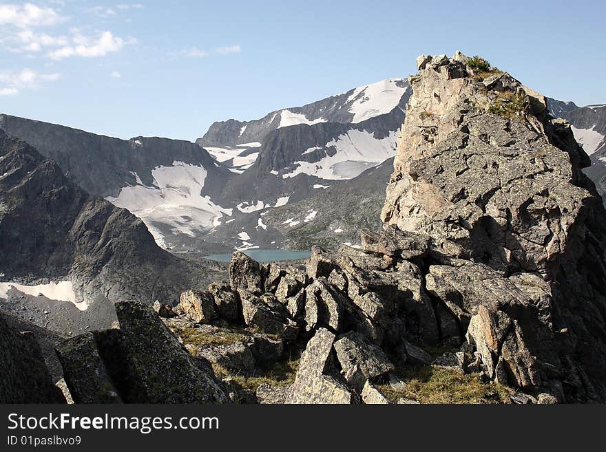 In The World Of Rocks And Lakes.