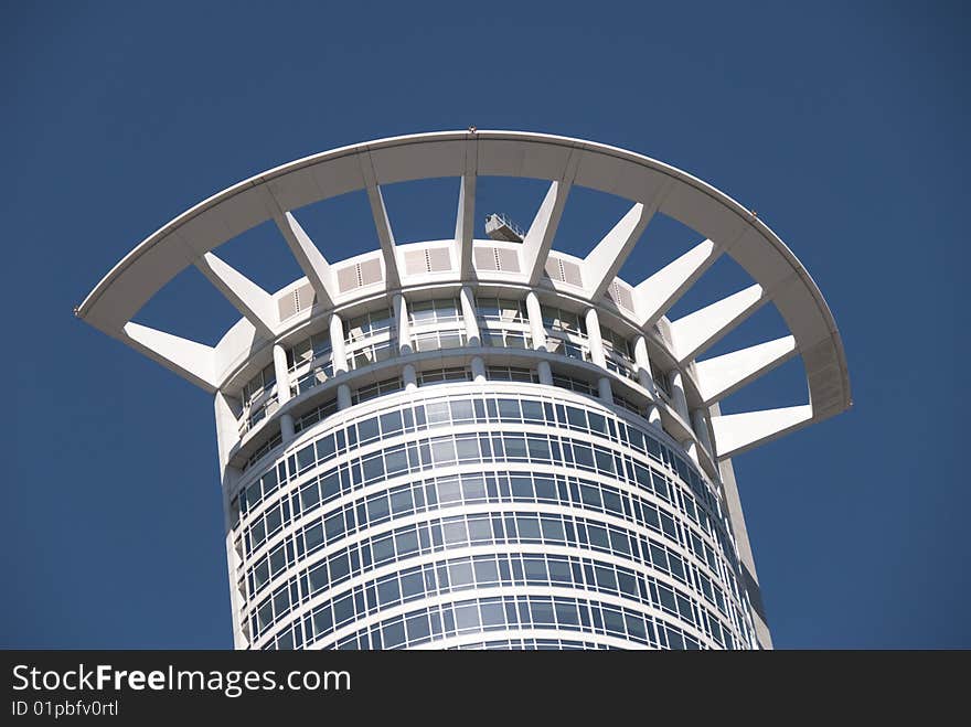 Modern Business Building in Frankfurt am Main, Hessen, Germany. Modern Business Building in Frankfurt am Main, Hessen, Germany