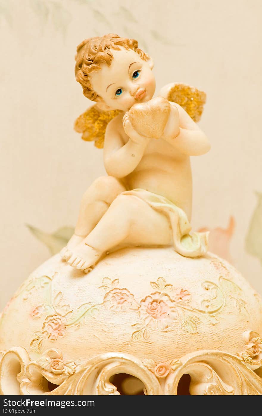 Cherub With Heart