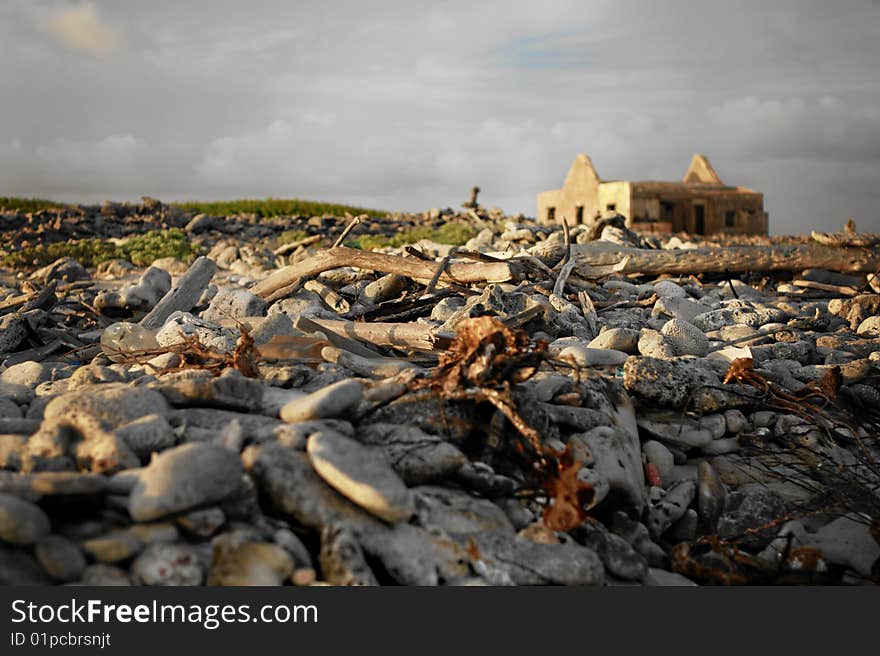 An old ruin in Bonaire