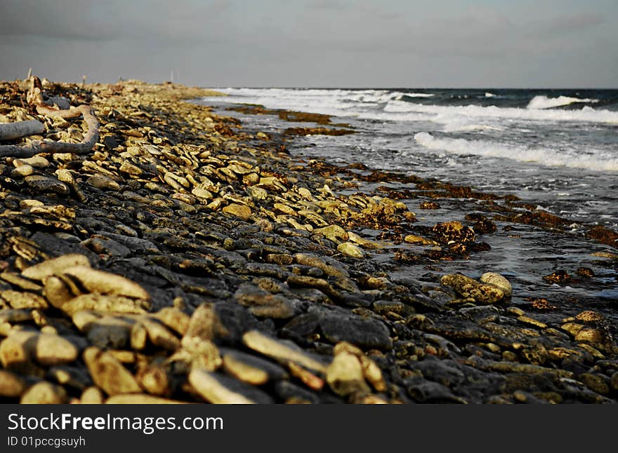 Dramatic coastline