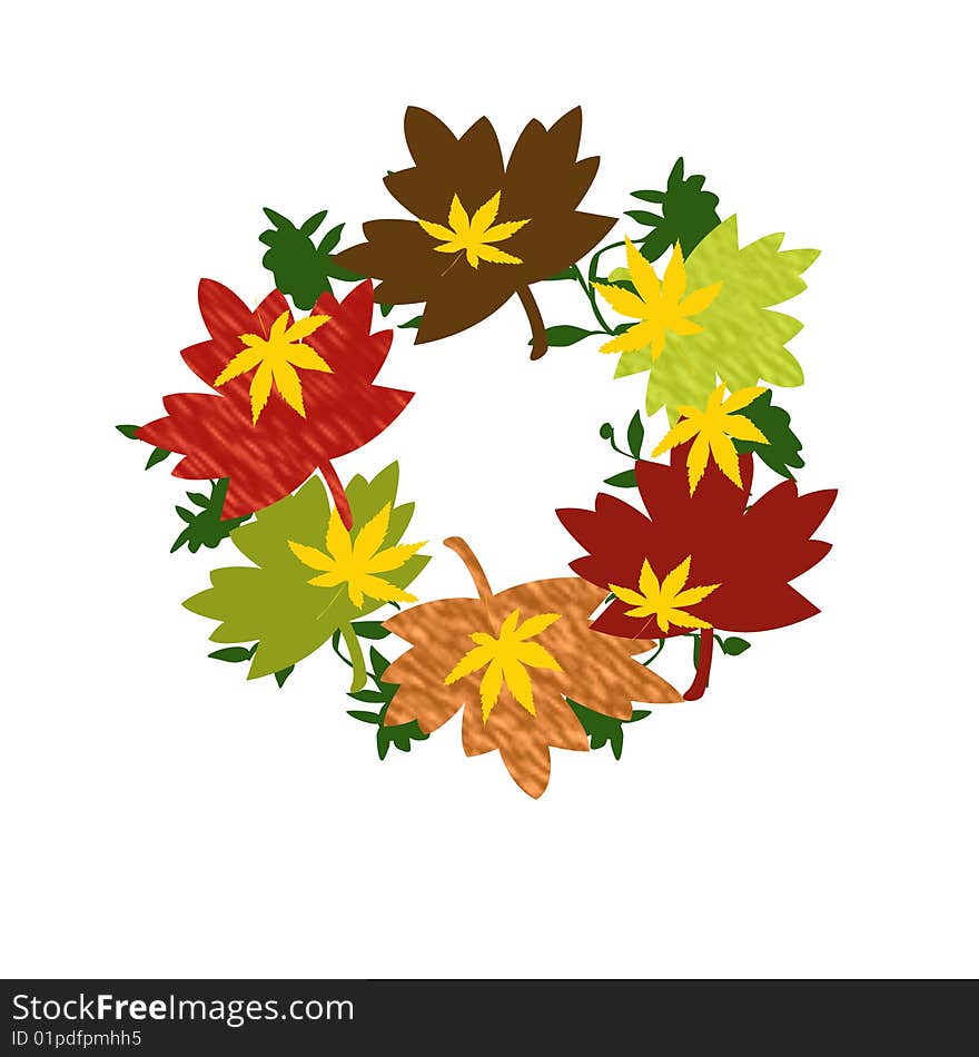 Autumn wreath