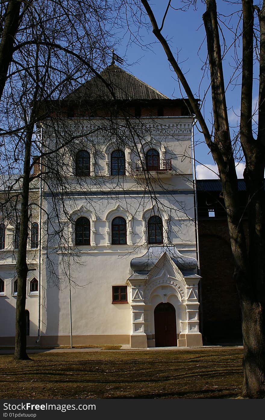 Home in Vekikii Novgorod town