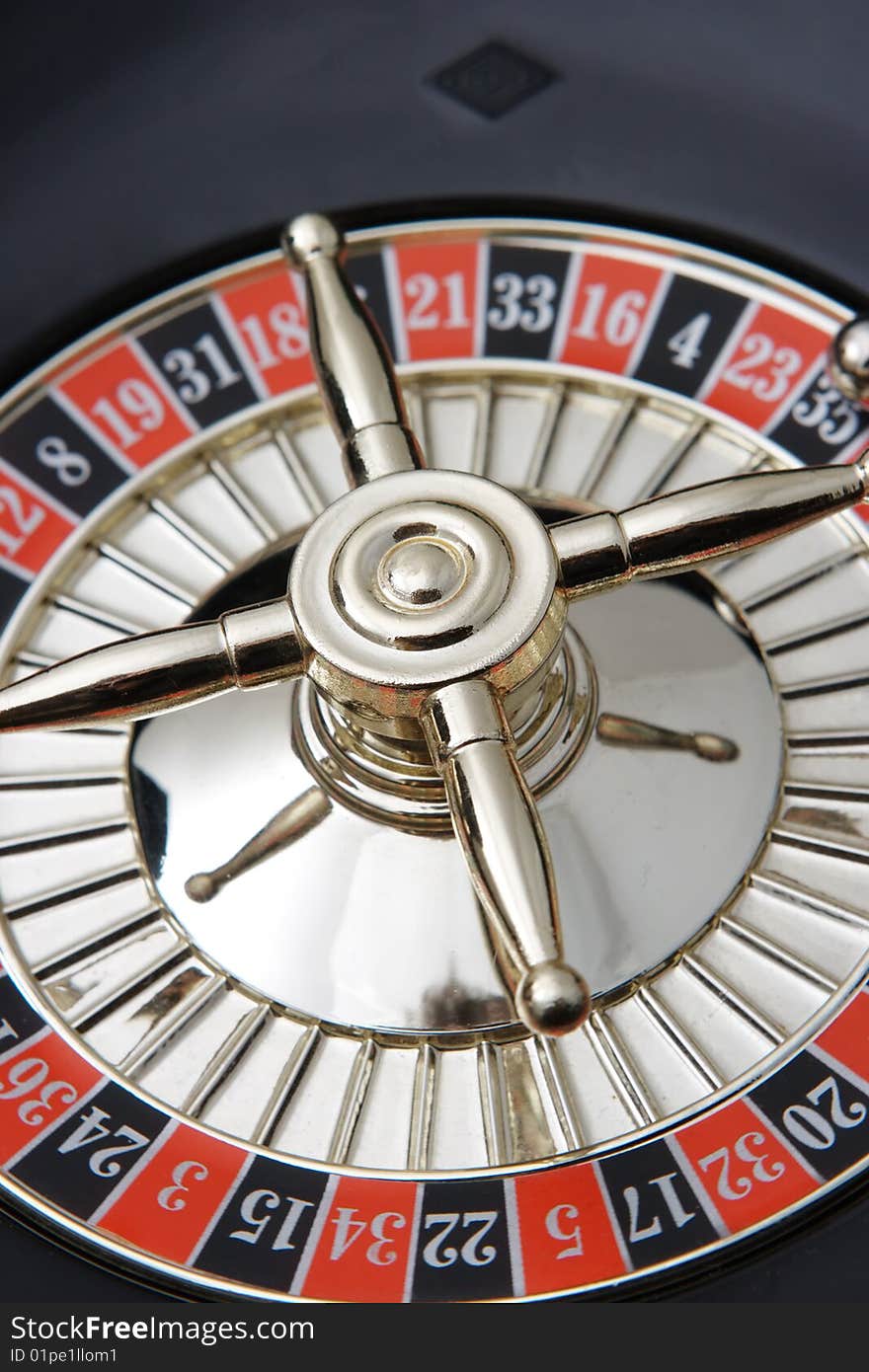 Roulette Wheel. Series of casino