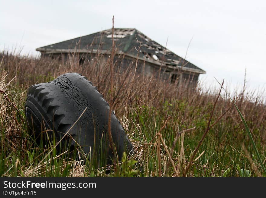 Old tire