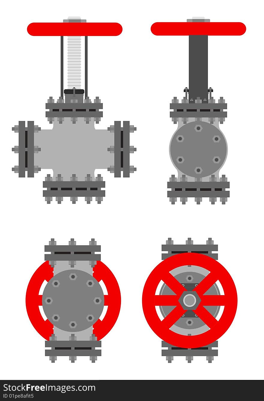 The device for liquid run