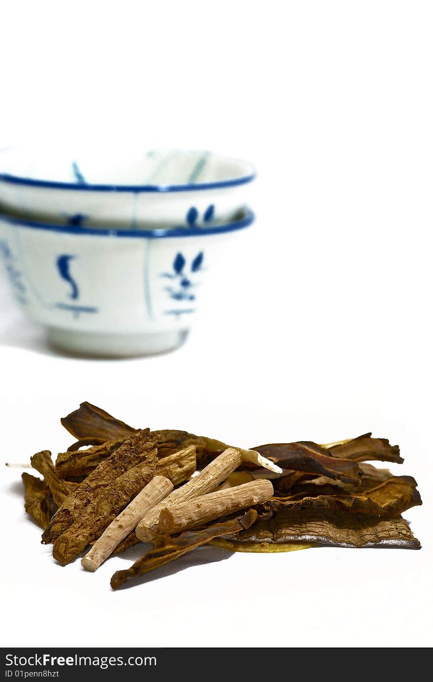 Multiple types of traditional Chinese Herbs. Multiple types of traditional Chinese Herbs